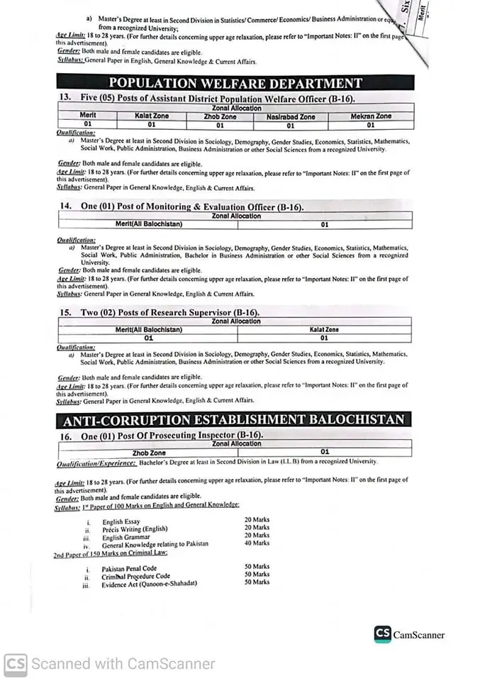 Balochistan Public Service Commission (BPSC) Jobs 2024 Apply for Latest Positions 4 Balochistan Public Service Commission Jobs