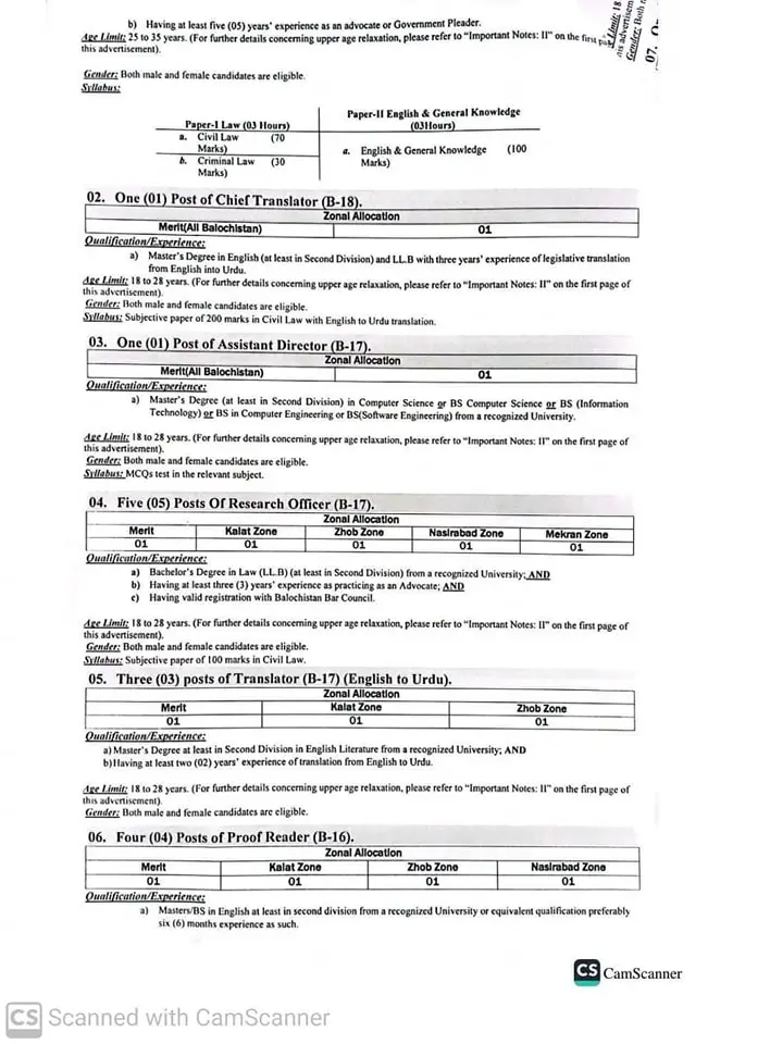 Balochistan Public Service Commission (BPSC) Jobs 2024 Apply for Latest Positions 2 Balochistan Public Service Commission Jobs