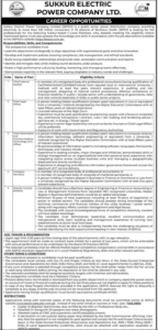 Sukkur Electric Power Company SEPCO Opportunities 2025