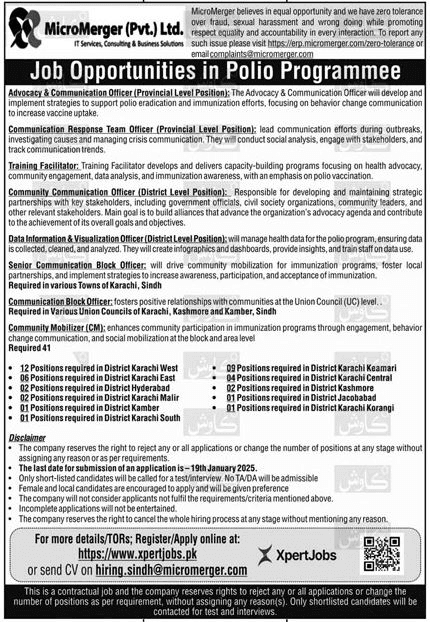 Latest Micro Merger Pvt Limited NGO Jobs Sindh 2025 1 Latest Micro Merger Pvt Limited NGO Jobs Sindh 2025