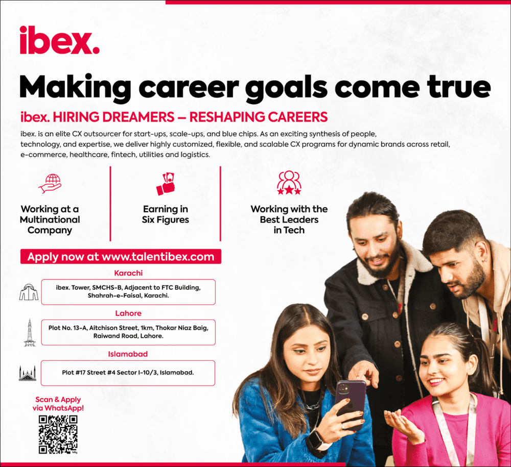 Job Opportunities at ibex Private Company Limited 2025 1 Job Opportunities at ibex Private Company Limited 2025