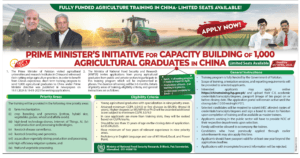 Fully Funded Agriculture Training in China 2025