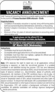 Daily CHIP Training and Consulting Hiring 2025