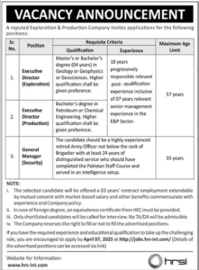 Latest Jobs At New Human Resource Solution International