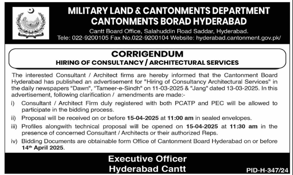 Latest Military Lands Cantonments Department Sindh Posts 2025 1 Latest Military Lands Cantonments Department Sindh Posts