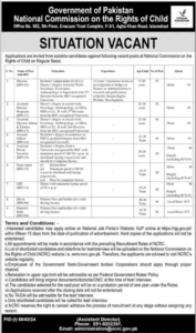 National Commission on the Rights of Child Jobs