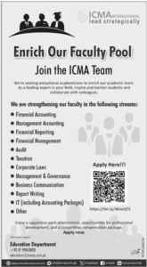 Latest Institute of Cost and Management Accountants Jobs 2025