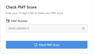 Check Your PMT Score Online SPHF and BISP Online 2025