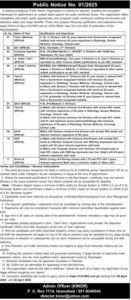 Latest PSO Jobs at Public Sector Organization 2025