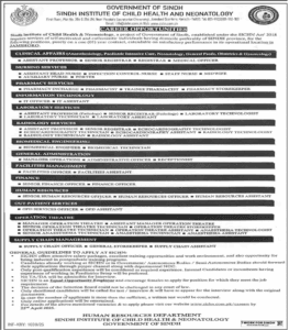 Opportunities at Health Department SICHN 2025