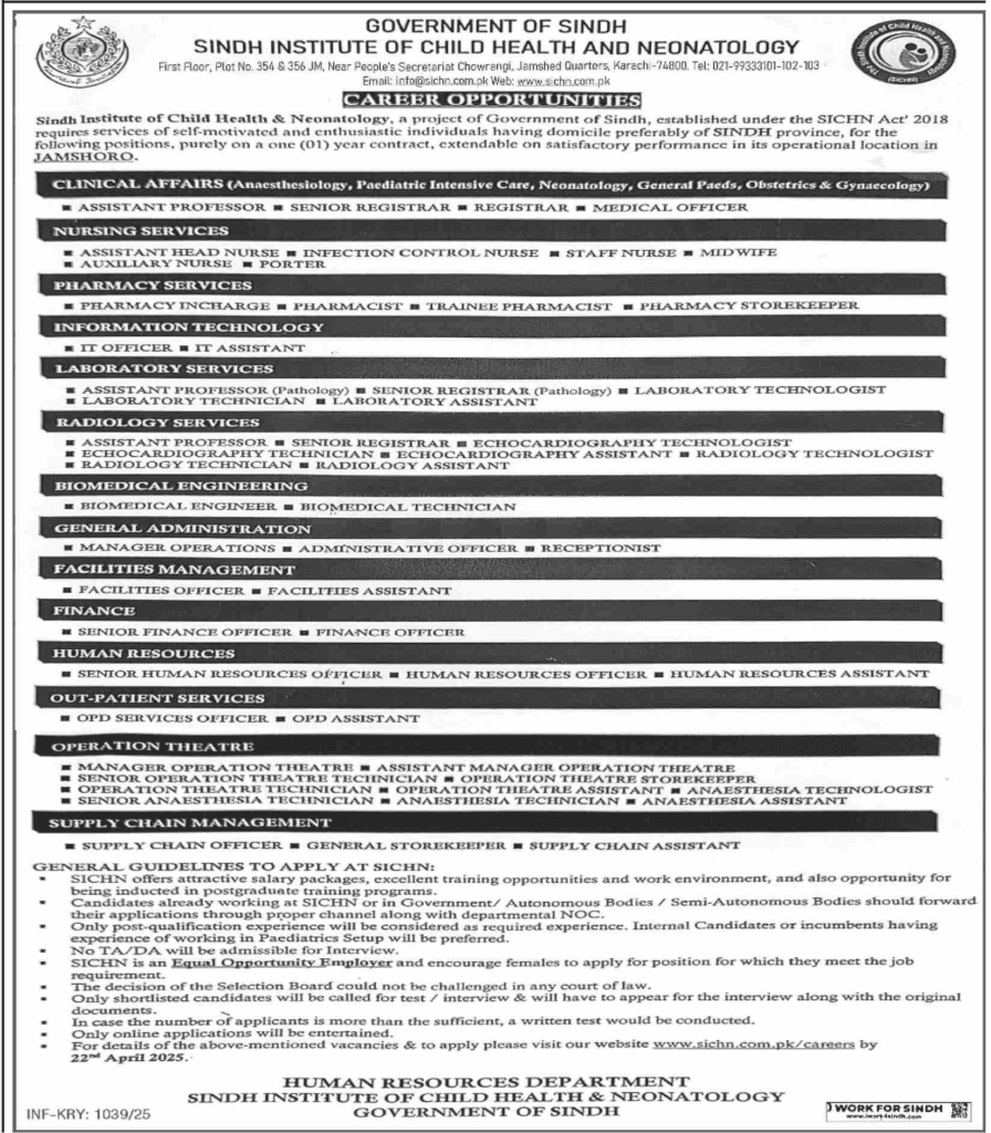 Opportunities at Health Department SICHN 2025 1 Opportunities at Health Department SICHN 2025