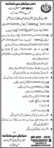 Peoples Medical College Hospital Nawabshah Jobs 2025