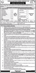 Sukkur Electric Company SEPCO Jobs 2025