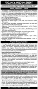 JSI International NGO Sindh Job Opportunities 2025