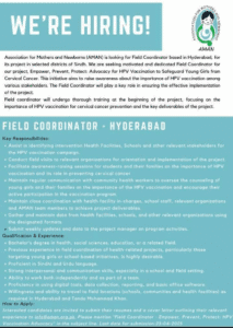 Association for Mothers and Newborns AMAN Jobs 2025