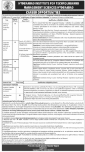 Today Hyderabad Institute for Technology Jobs