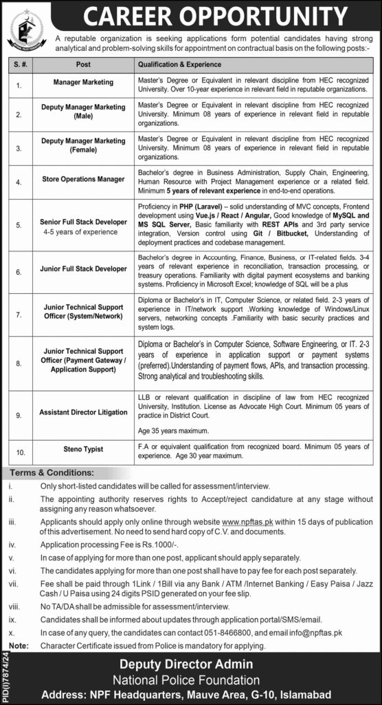 National Police Foundation Jobs Opportunities 1 National Police Foundation Jobs Opportunities